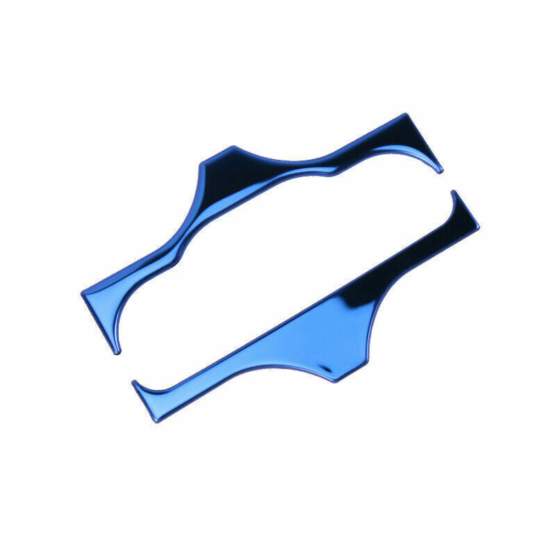 Middle Console Drinking Glass Trim 2 for Honda CRV CR-V 2017-2022 Blue Titanium
