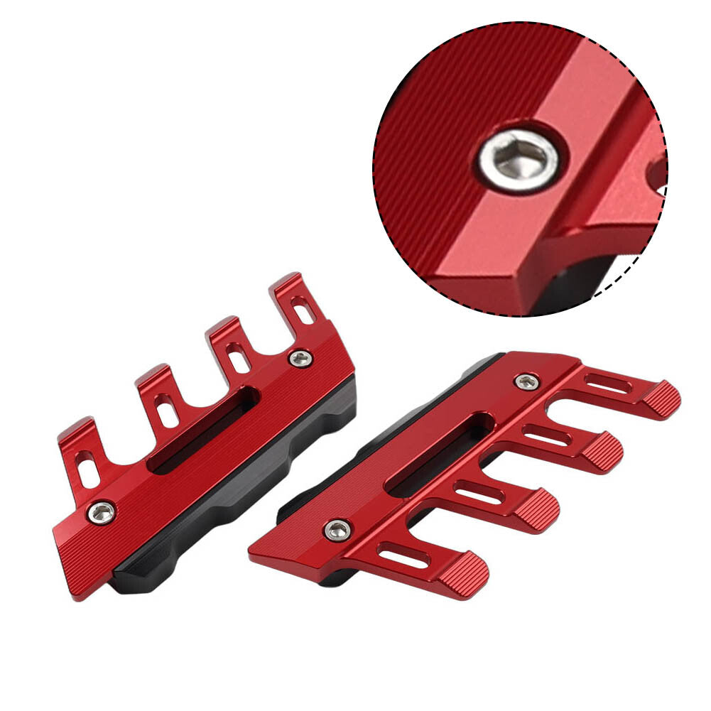 Red Universal Front Fork Protector Mudguard Slider Guard for Yamaha for Suzuki Q
