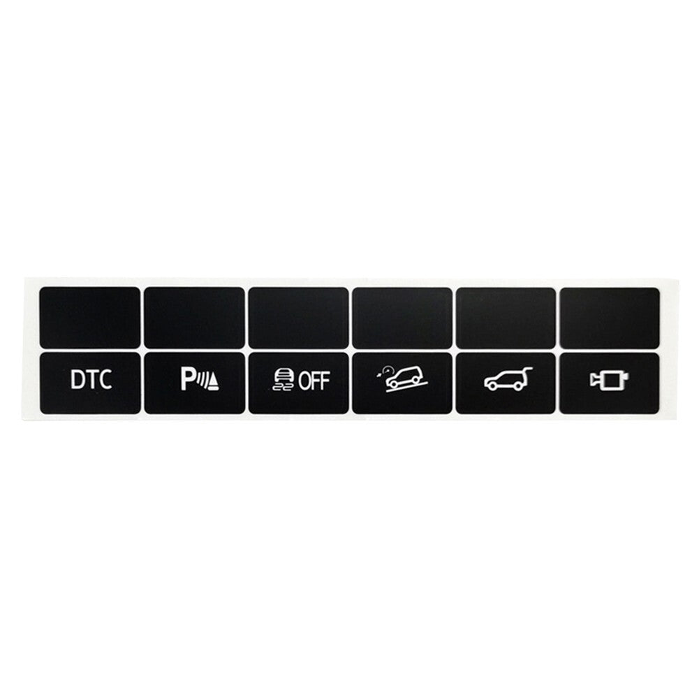 Replacement Part Dash Button Stickers DTC Traction Control For 2006-2013 v