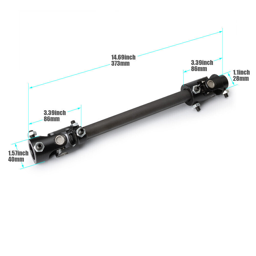 Hooker Black Heart Steering Shaft For 82-93 S10 82-88 G-Body LS Swap 71223022HKR Q