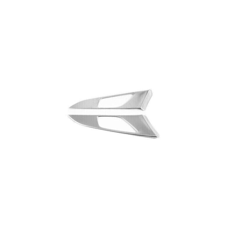 for Mazda 3 Axela 2017-18 ABS Matte Silver Inner Door Panel Frame Cover Trim 2X