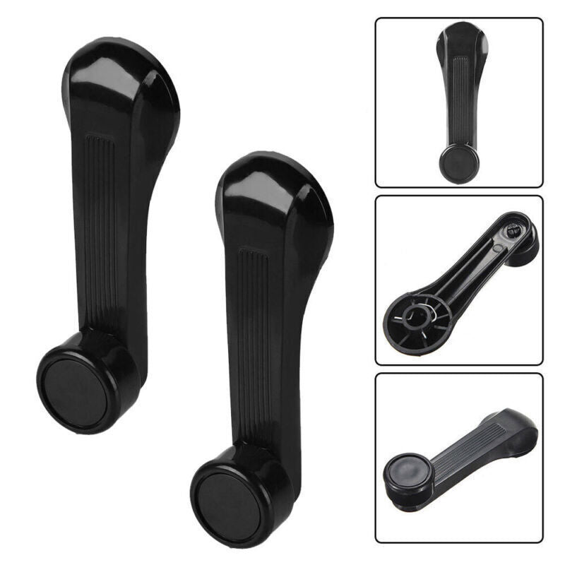 2-Piece Set for 1984-2000 for Honda for Civic Right-Wheel Drive Vehicles: Window Crank Knob and Door Handle n