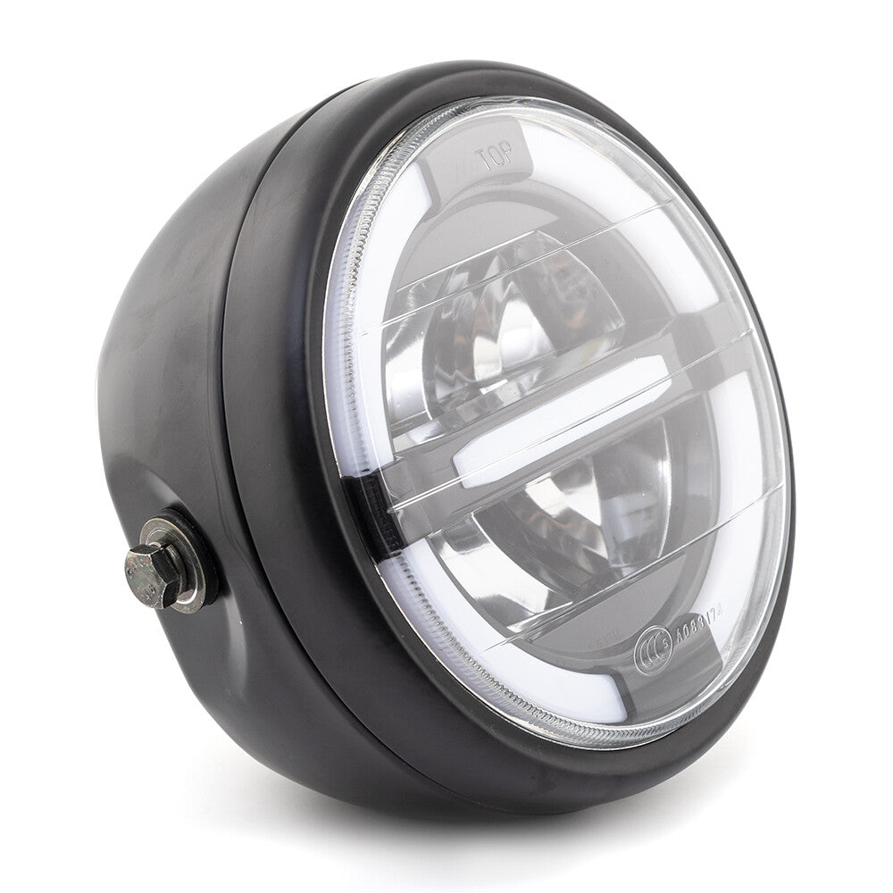 7LED Front Projector Hi-Lo Headlight DRL Light Aperture Headlamp for Honda Q