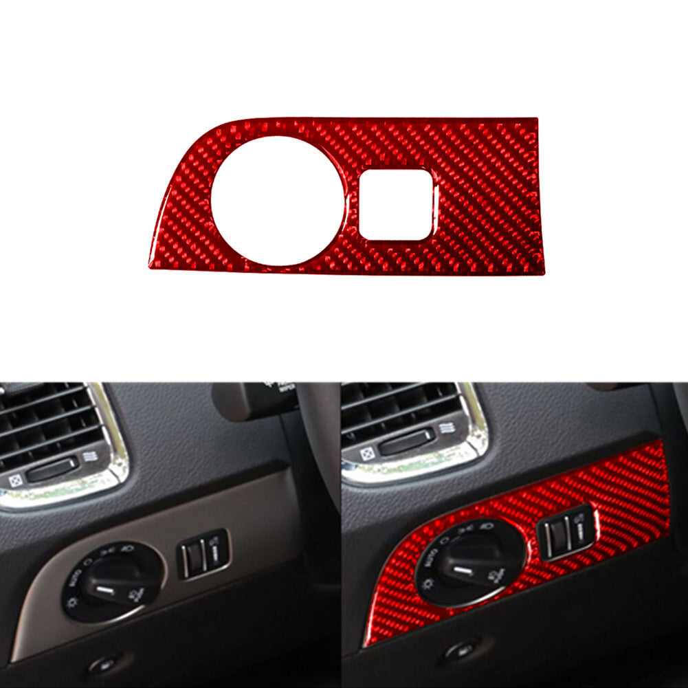 Carbon Fiber Transmission Button Cover Trim For 6Series F12 F13 2011-2018 v