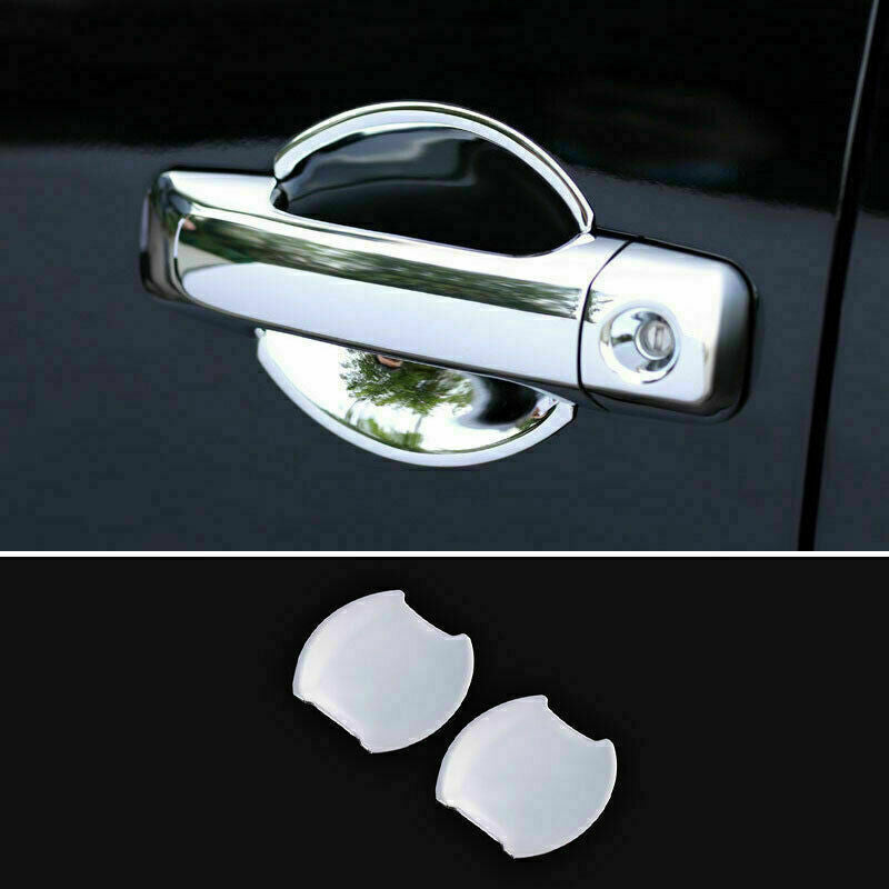 2P Chrome ABS Car OutSide Door Bowl Cover Trim for Toyota FJ Cruiser 2007-2014