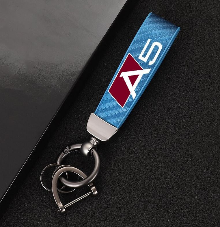 Car keychain, keyring, badge, hanging rope, neck strap, suitable for HKS, black, suitable for Honda for Acura - v