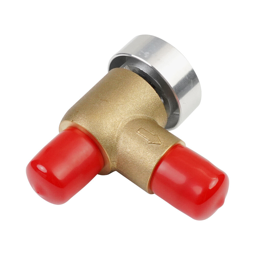 Brass RV storage tank vacuum circuit breaker check valve camper trailer flushing check valve kit