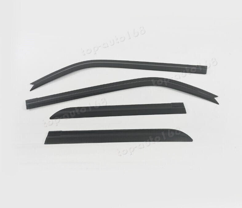 for Toyota 4Runner 2010-2023 Black Window Wind Visors Rain Guard Vent Deflectors