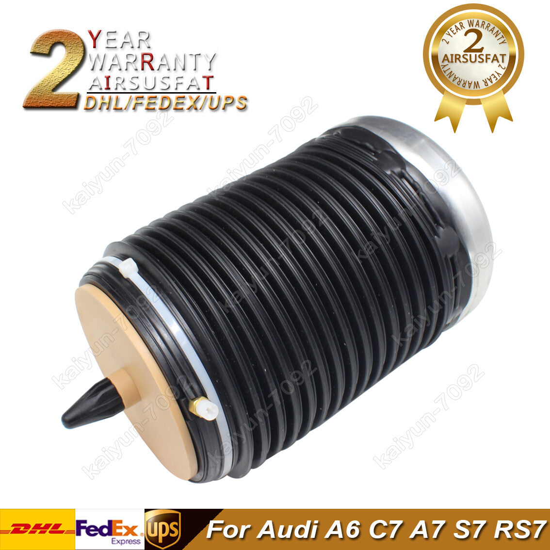 Rear Left Air Suspension Spring for Audi A6 C7 A7 S7 RS7 4G0616001 4H6616001F