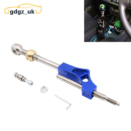 Car Gear Knob Shifter Extender Adjustable Short Shifter for Honda for Civic EG Blue
