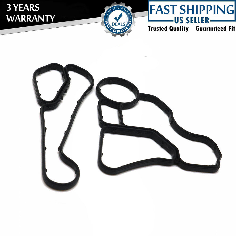 Engine Oil Filter Housing Gasket&Cooler Seal Set for BMW 535i X3 X5 11428637820 Q