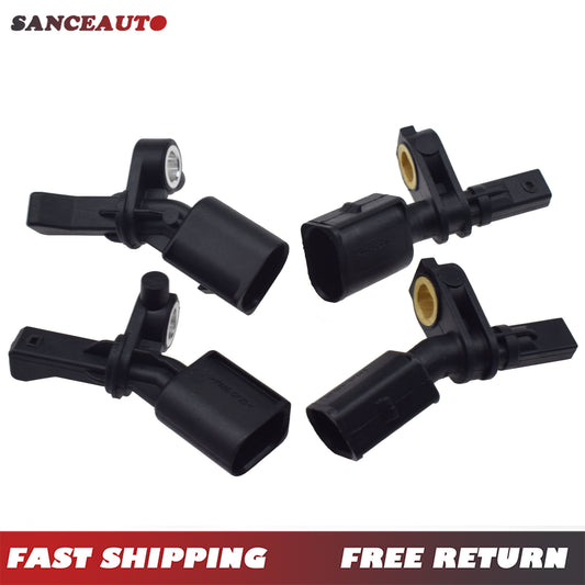 New 4-piece ABS wheel speed sensor for Polo 9N 6R and for Audi A2 WHT003863, WHT003862- n