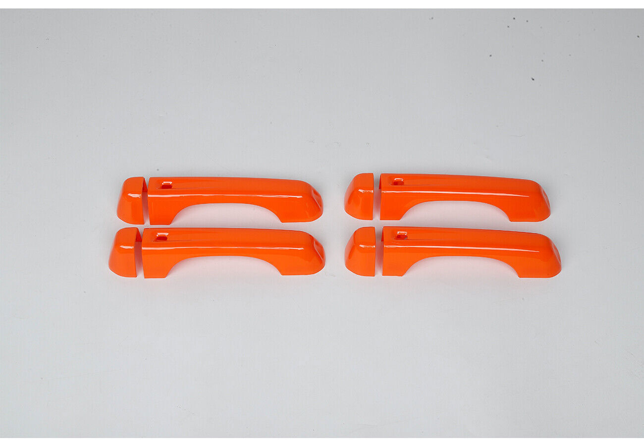 Fit for Jeep Gladiator JT 4 doors 2018-2022 Orange ABS Car Door Handles Cover8 n