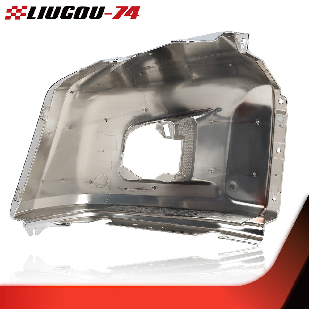 Fits 2014 - 2018 for Tundra Right Front for CHRome Bumper End Cap Brand New - v