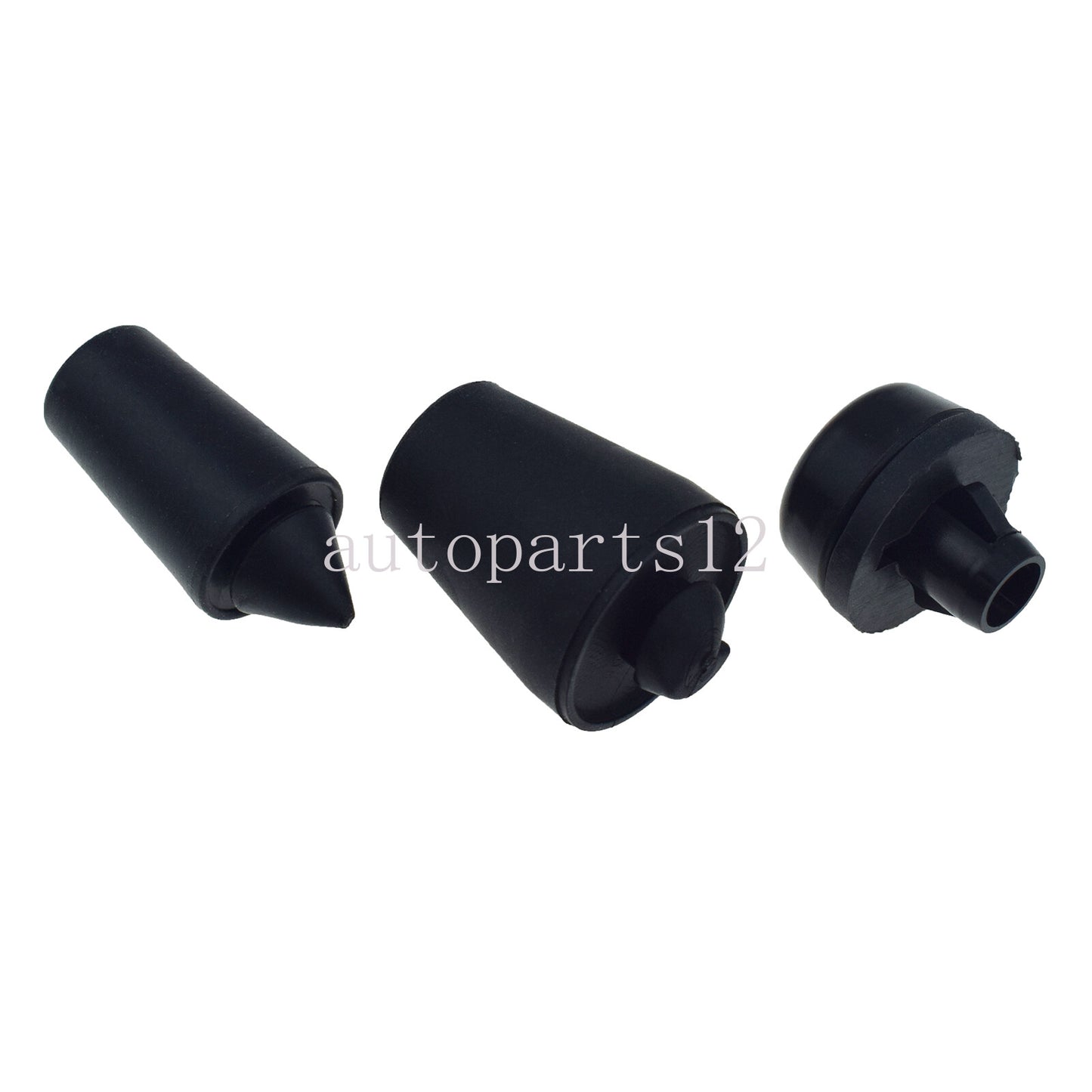 Tailgate trunk door damper rubber baffle 3 pieces set for RAV4 2001 - 2014- v