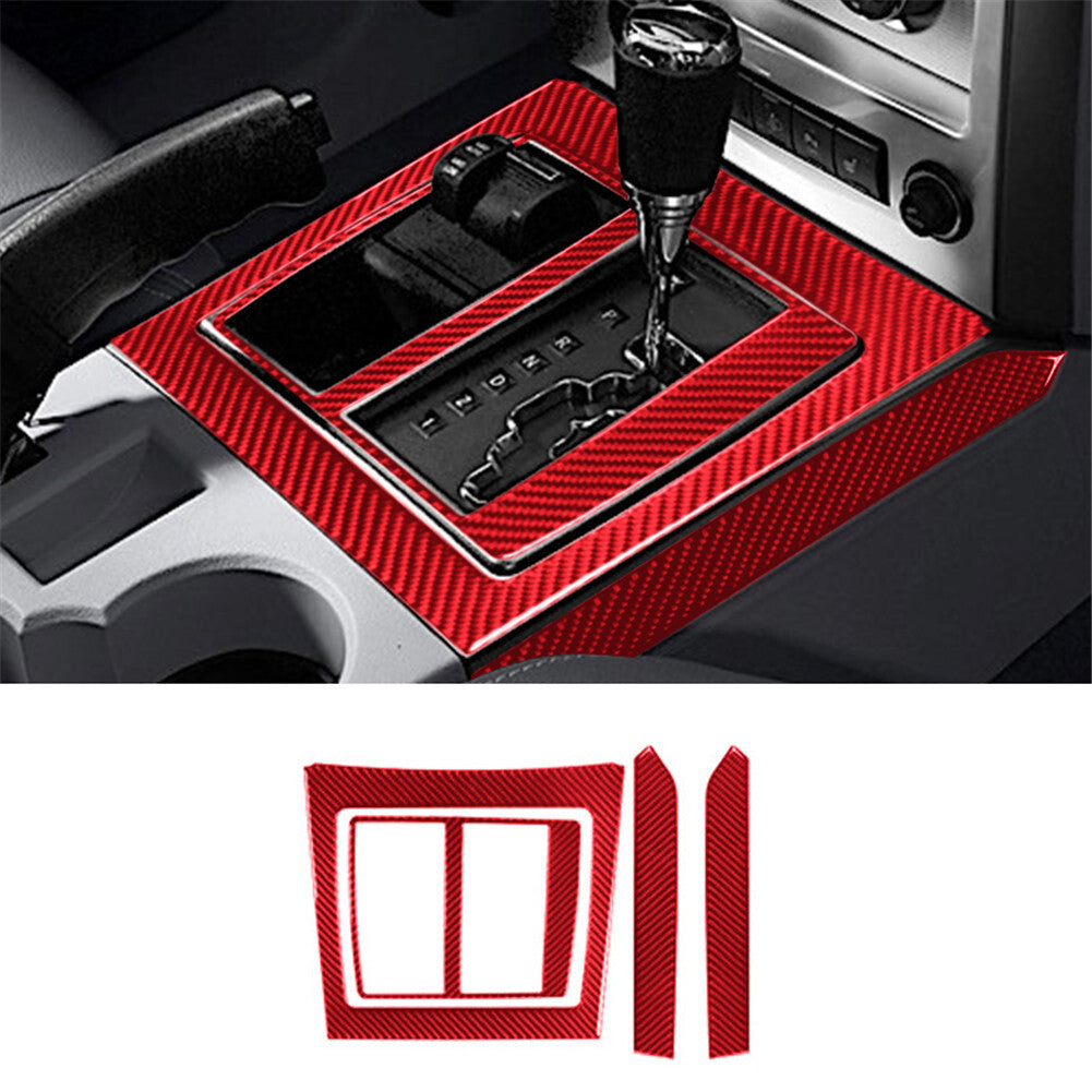 4Pcs Carbon Fiber Interior Window Lift Panel Cover Trim for Mazda CX-9 2016-2022 v