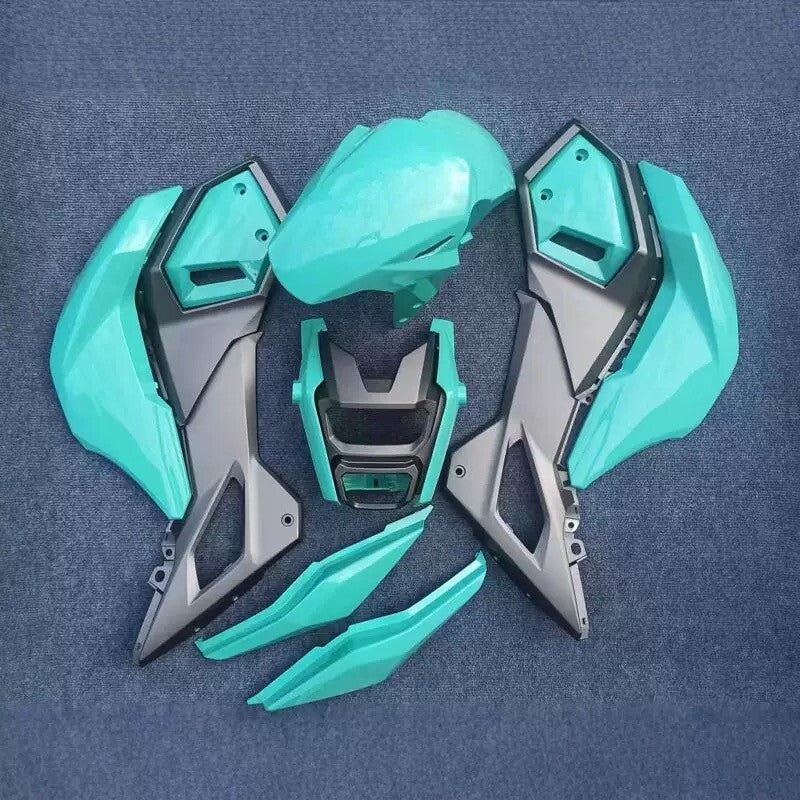 Motorcycle Fairing Compatible  for Honda Grom MSX 125 2017-2020 mint greenGray