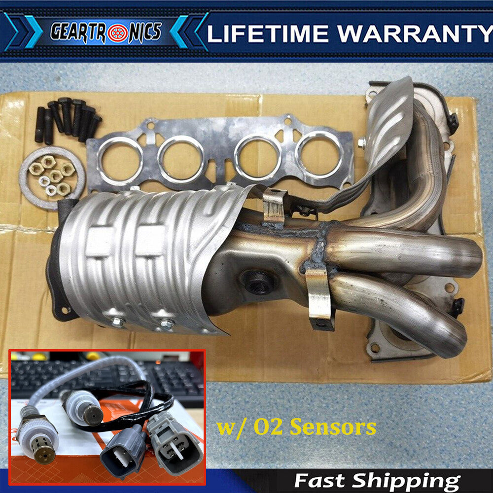 Catalytic Converter w/Up  Downstream O2 Sensors for Toyota for Camry 2002-2006 2.4L
