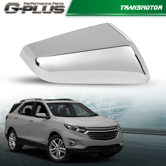 Fits 18-2021 for Equinox for GMC Terrain Exterior Mirror Cap for CHRome Right Side - v