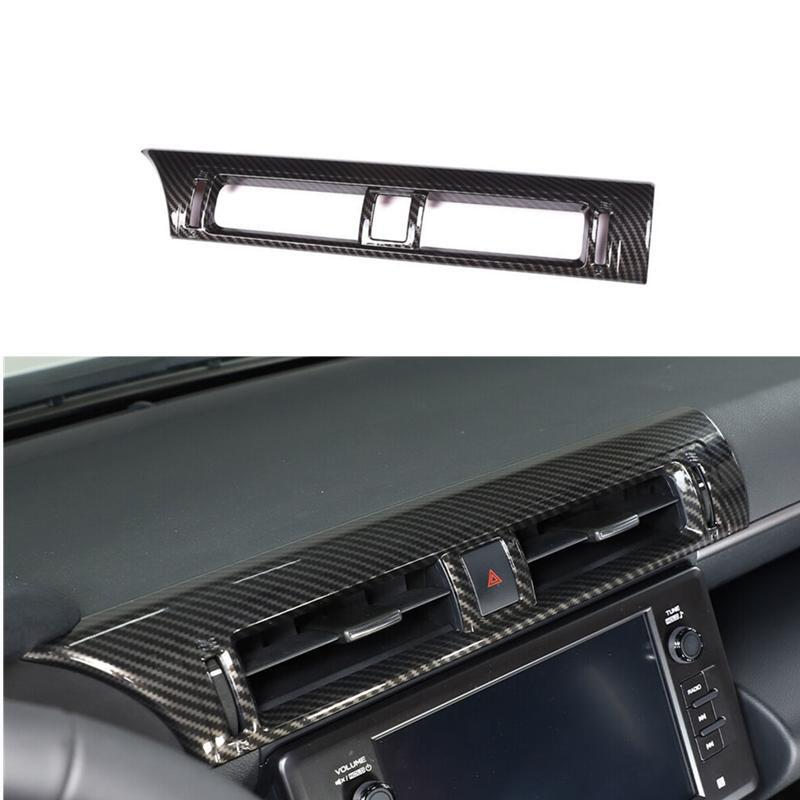 Central Control Air Outlet Cover for Toyota GR86/ for Subaru BRZ 2022-2023 Carbon ABS