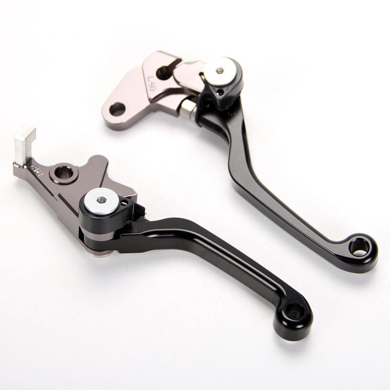 Black Brake Clutch Pivot Levers for Suzuki DRZ400S DRZ400SM (2000-2019) CNC