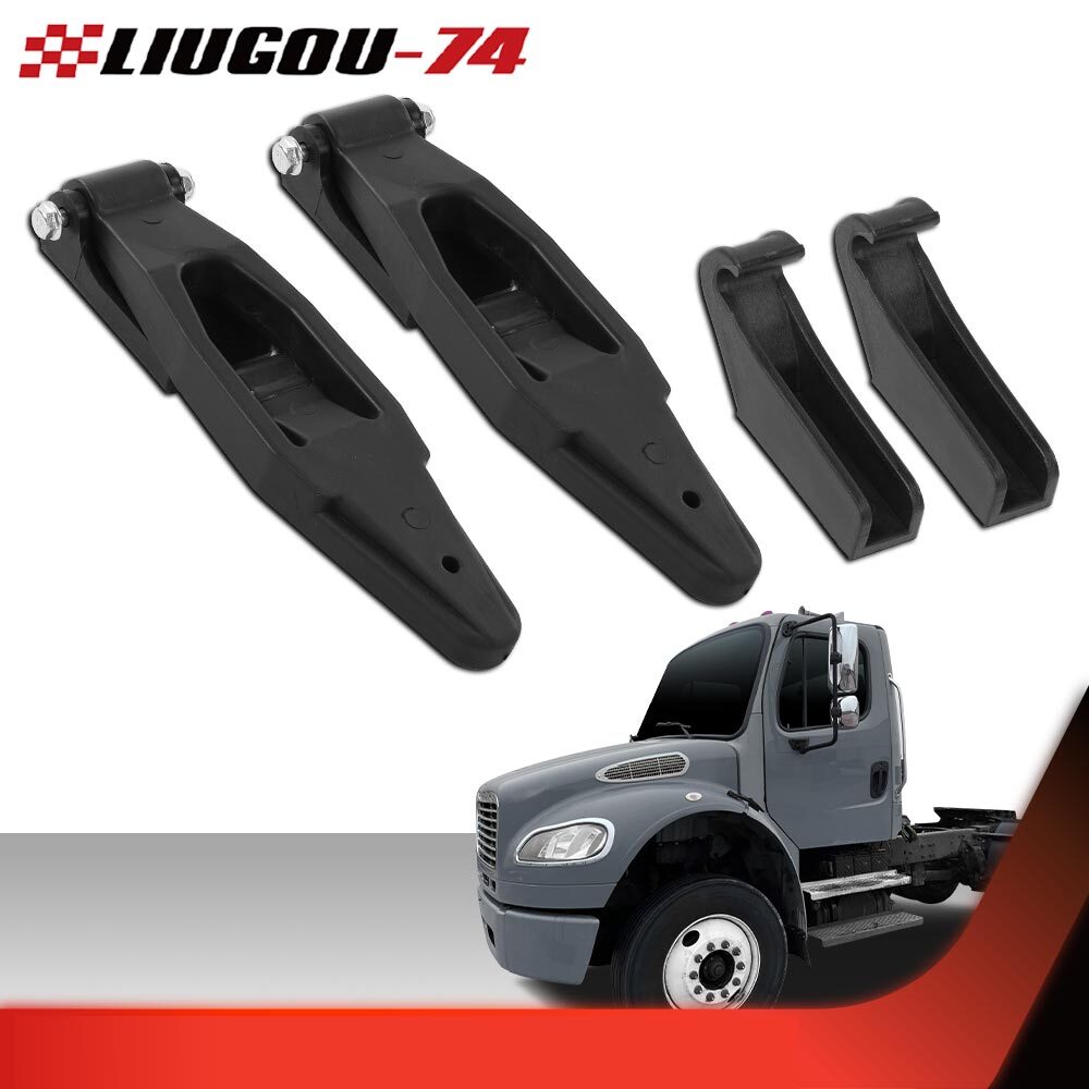 Fits Cargo Hood Latch Kit FL 50 70 80 106 112 Truck 6808800160 Pair - v