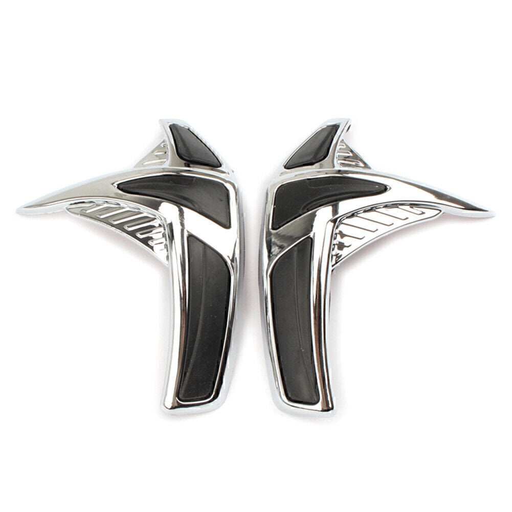 Chrome Saddlebag Scuff Fairing Frame Coversfor Honda Gold Wing GL1800 2001-2011
