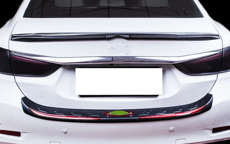for Mazda 6 Atenza 2020-2021 Rear Bumper Sill Trunk Tread Plate Guard Cover Trim