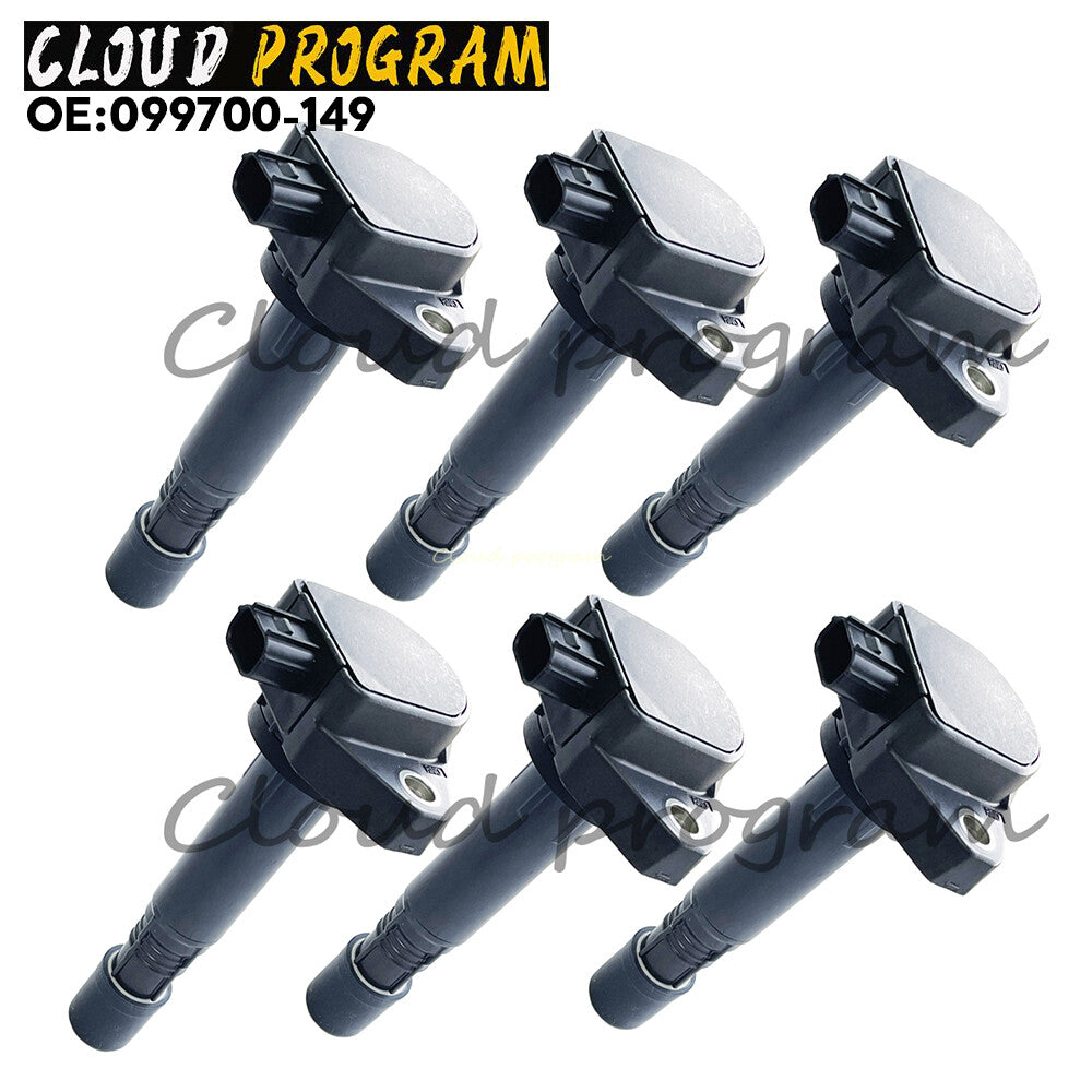 6x Ignition Coil for Acura MDX for RDX ZDX for Honda Pilot Ridgeline V6 3.5L 3.7L 09-15 v