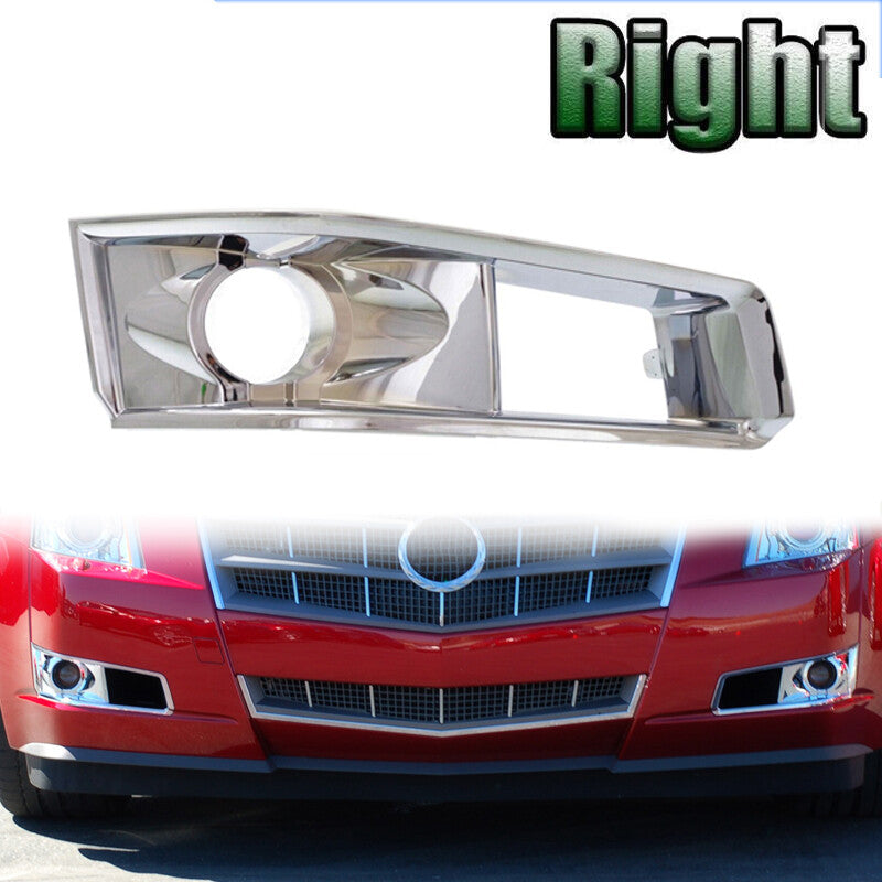 Right Front Fog Lamp Frame Daytime Running Lamp Cover for Cadillac CTS 2008-2012 v