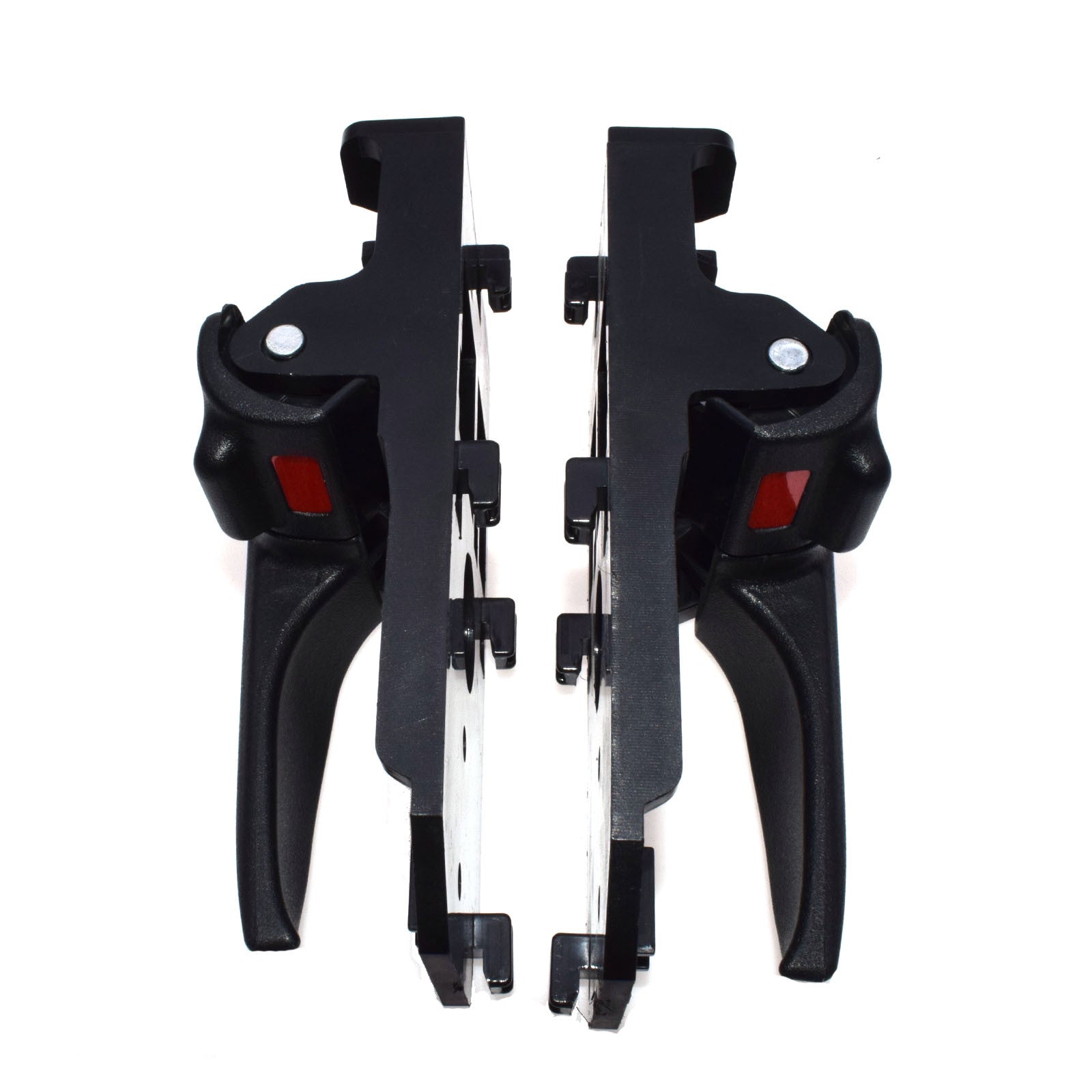 4-piece set of front and rear left interior black door handles for 05-09 for Kia Spectra- n