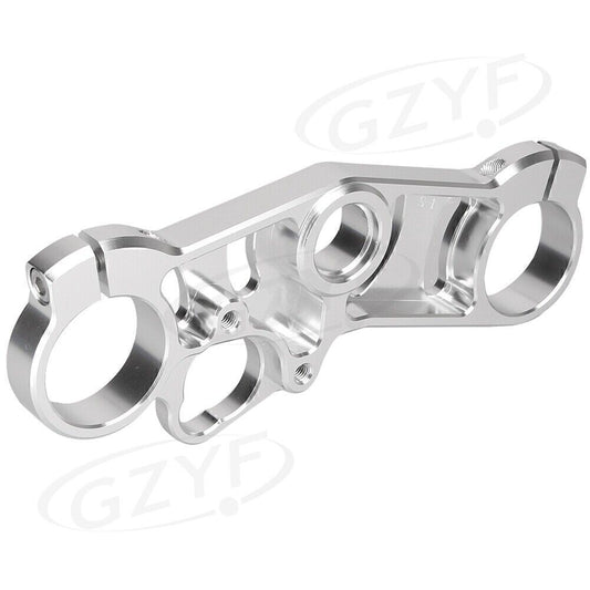 Silver Triple Tree Upper Top Clamp Fit for SUZUKI GSXR 600 750 GSXR1000 2006-2009 Q