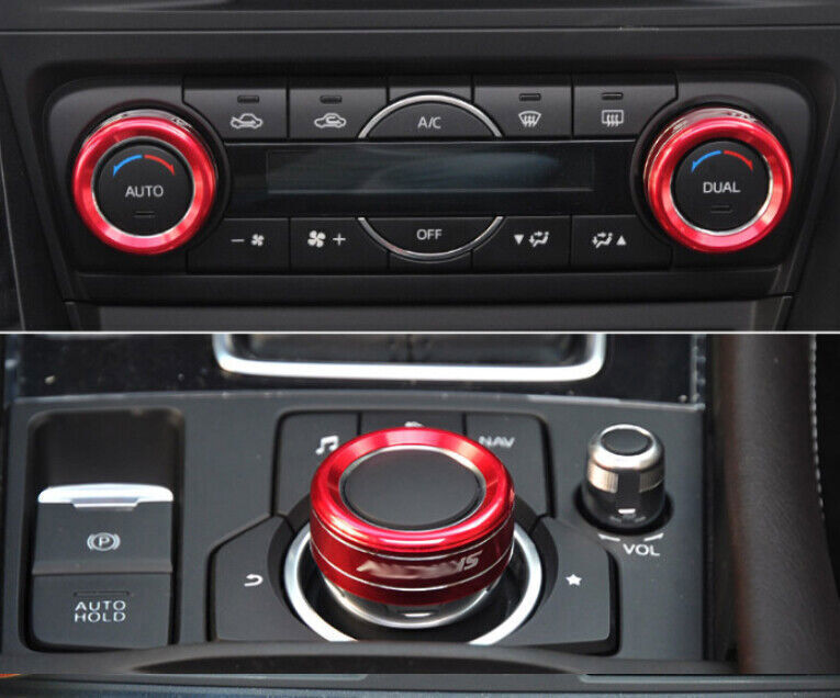 ABS carbon fiber console armrest storage box decorative cover suitable for Tandra 22-23- v