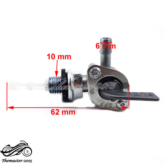 Gas Tank Fuel Tap Petcock For 50cc 110cc 125cc 150cc Pit Dirt Bike Go Kart Kandi Q