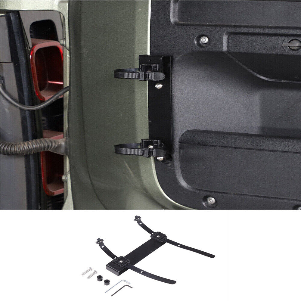 Black Trunk Tailgate Strap Bracket Holder for Land Rover for Defender 90 110 2020-23