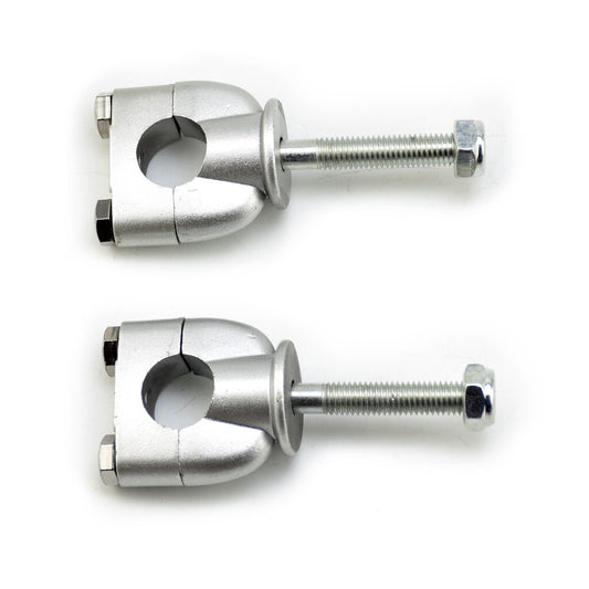 Motorcycle Handlebar Risers Mount Clamps 22mm 7/8 Dirt Pit Bike ATV Scooter