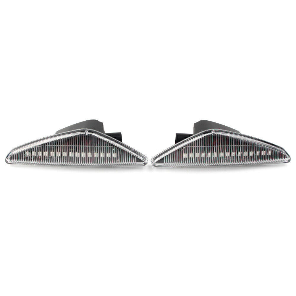 Dynamic LED Side Marker Turn Signal Light for BMW F25 E70 E71 X3 E72 X5 X6 Clear