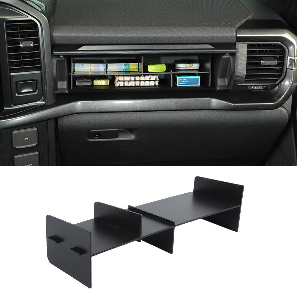 For 21-2022  for ford  F150 F-150 Interior for Co -Pilot Storage Insert Divider Panel Trim