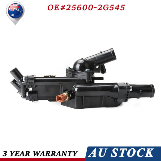 25600-2G545 For 2011 2012 2013 for Kia Sportage Optima 2.0L Black Thermostat Housing Q
