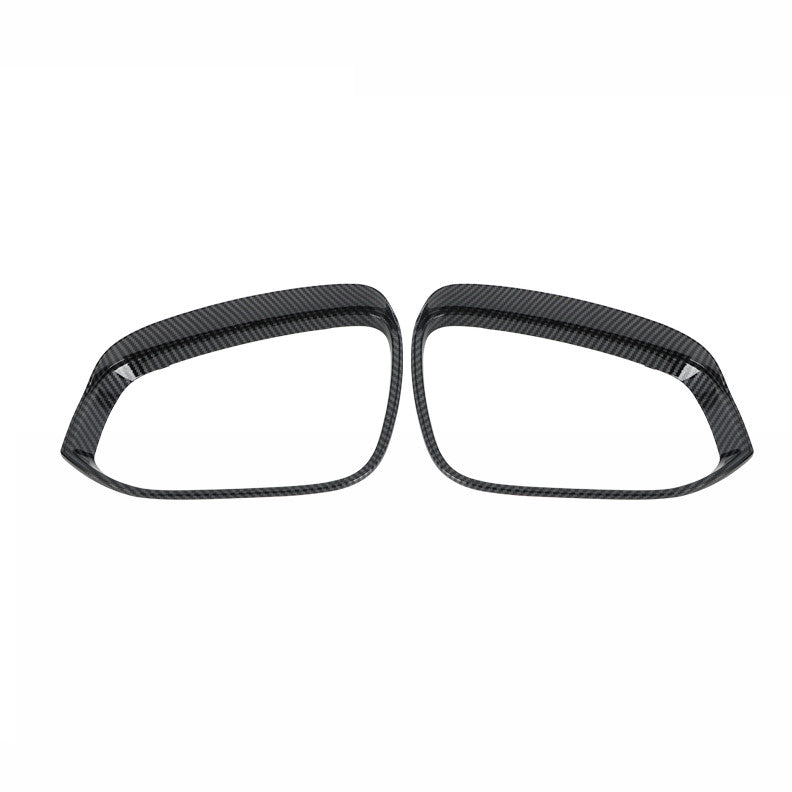 For 2018-22 for Toyota CHR C-HR Carbon Fiber Rearview Mirror Rain Eyebrow Trims 2PCS