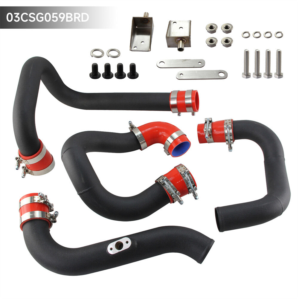 Front Mount Intercooler Piping Kit for Hyundai for Genesis 2.0T 2010-2012 Red