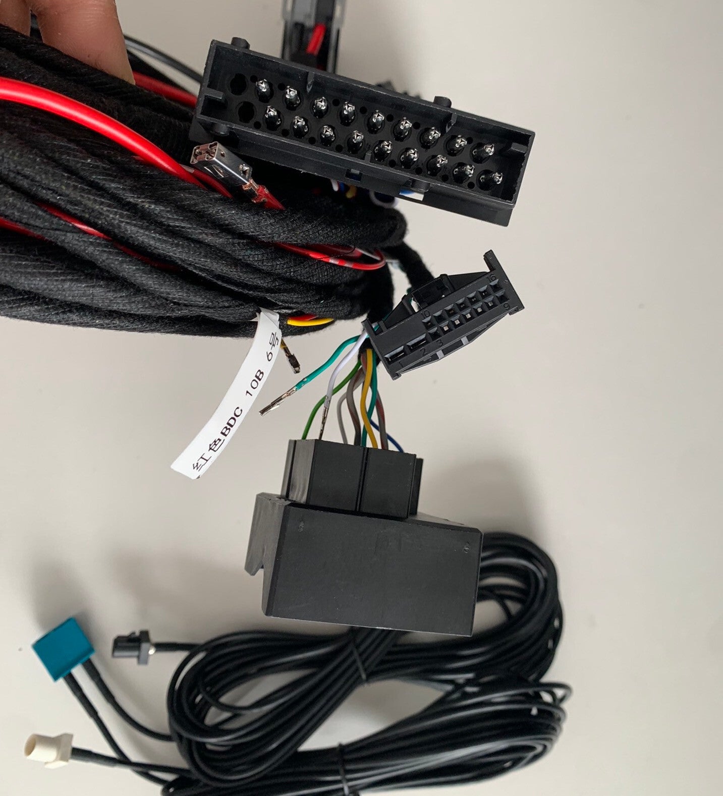Retrofit ID6 ID7 Headunit amplifier Speaker cable adaptor For G30 pre LCI v