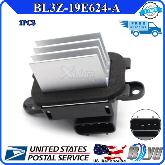 New Blower Motor Resistor Module Fits  for ford  F150 Heater Fan HVAC US 2009-2014 Q