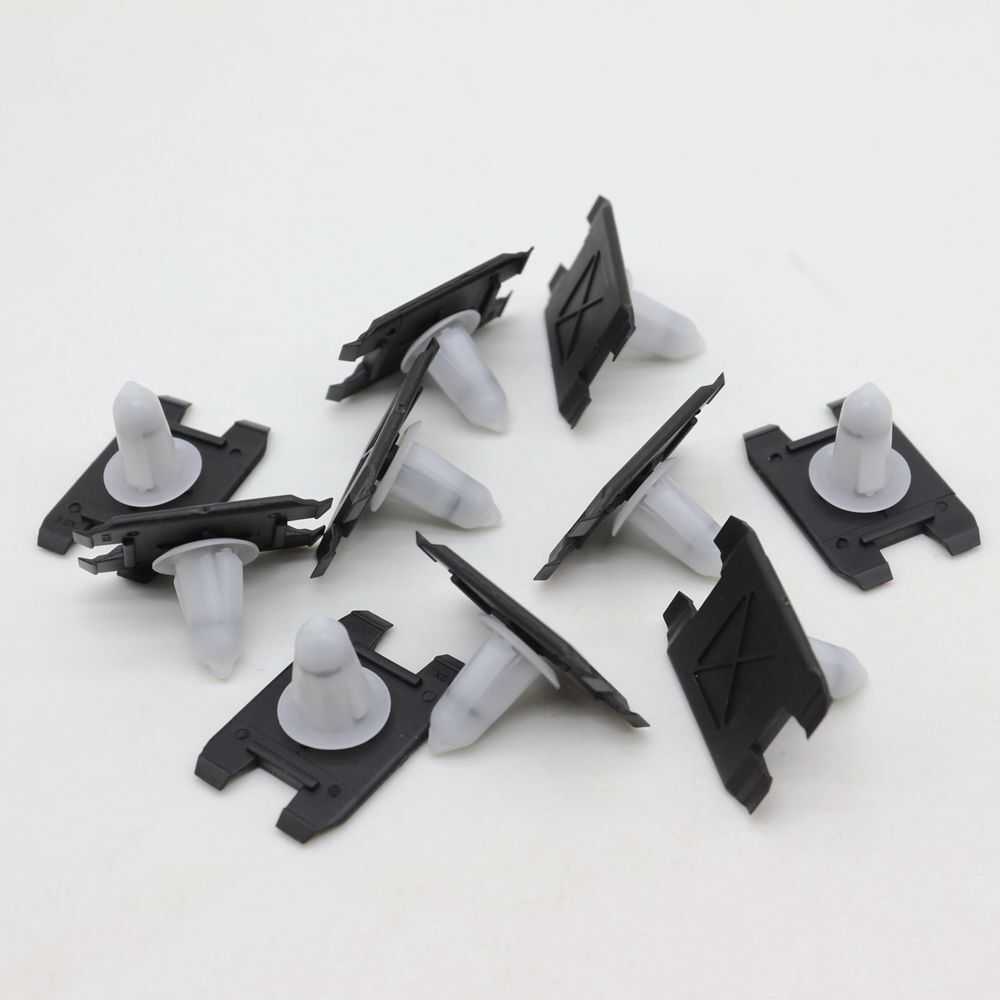 25-piece pack of nylon interior trim panel retaining clips and rivets  for ford  N807535-S