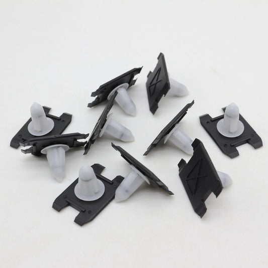 25-piece pack of nylon interior trim panel retaining clips and rivets  for ford  N807535-S