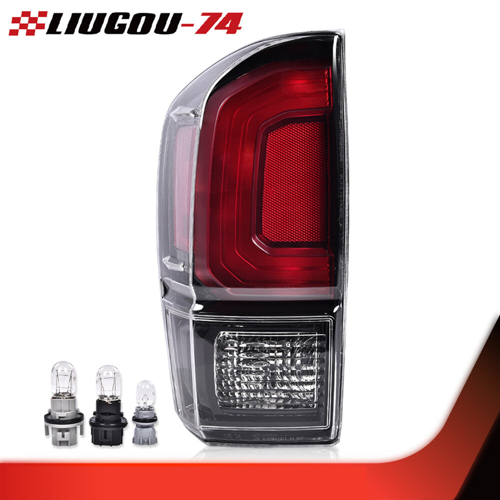 Tail light black left side suitable for 16-21 for Tacoma all models TRD PRO- v
