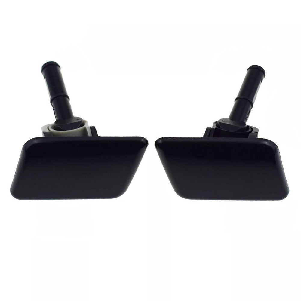 2Pcs For 2011-2015 I40 Headlight Washer Nozzle Cover Cap Unpainted Left+Right