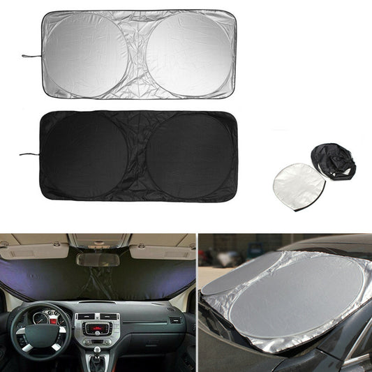 Car Sunshade Sun Visor Shade Protection Window Film Cover Protect Reflector 1.5M