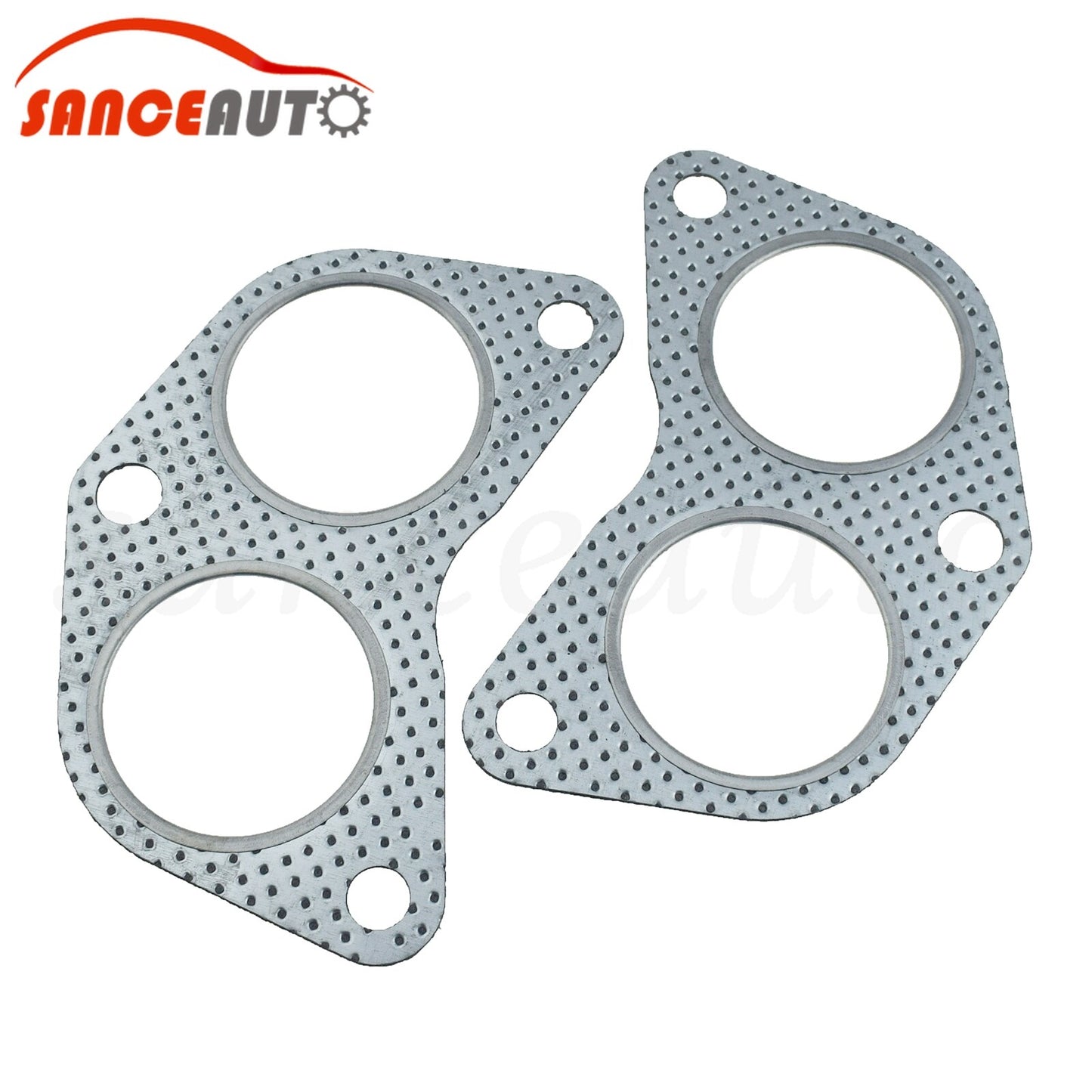 Front manifold exhaust gasket 2-piece set, 44022AA020, for Subaru Forester 98-19 (non-turbo). n