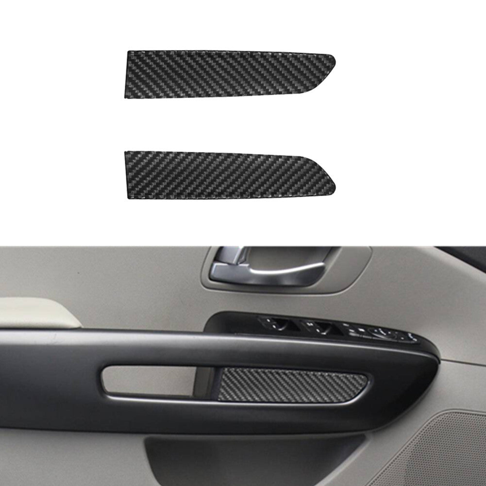 Red Carbon Fiber Dashboard Strip Trim Cover for Honda Accord Coupe 2008-2012 v